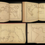 1879 1ed Arctic Expedition Hall Nourse Franklin POLAR Voyage Eskimo Indians MAP
