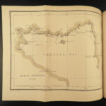 1879 1ed Arctic Expedition Hall Nourse Franklin POLAR Voyage Eskimo Indians MAP