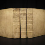 1724 Friedrich Lampe Cocceian Pietism BIBLE & Commentary on John 3v Vellum SET