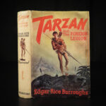 1947 1st ed TARZAN and The Foreign Legion Edgar Rice Burroughs World War II Japan
