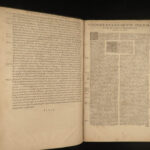 1578 Letters of Saint Jerome Bible Catholic Church Epistles Plantin Press FOLIO