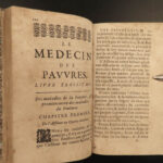 1678 Medicine & SURGERY for the Poor Paul Dube Cures Healing SCURVY Remedies