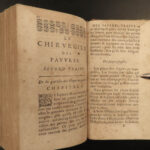 1678 Medicine & SURGERY for the Poor Paul Dube Cures Healing SCURVY Remedies