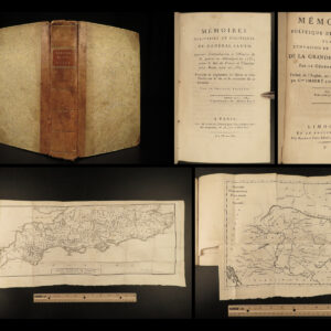 1801 MAPS Henry Lloyd War Memoirs Seven Years War Military Manual Prussia