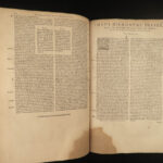 1578 Saint Jerome Letters Bible Catholic Church Plantin Press FOLIO Prophets