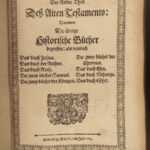 1684 HUGE Calvin Piscator BIBLE German Biblia Swiss Bern Switzerland Reformed