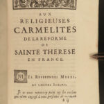 1691 Catholic Saint Teresa Avila Mysticism Spanish Mystic Carmelite Nun Monastic