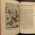 1761 ALCHEMY & Chemistry Paracelsus Lemery Boerhaave Kunckel Febure Woodward