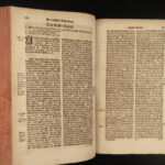1753 Peikhart Jesuit BIBLE & Commentary German Stephens Cathedral Vienna 4v HUGE