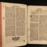 1753 Peikhart Jesuit BIBLE & Commentary German Stephens Cathedral Vienna 4v HUGE