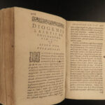 1592 Diogenes Laertius Eminent Philosophers Greek Aristotle Socrates Philosophy