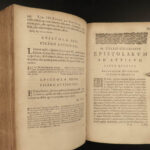 1684 CICERO Epistolae Familiarium Familiar Letters ROME Scholarly Orsini Lambin