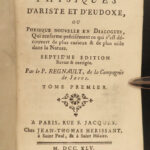 1745 Regnault Physics Experiments Science Medicine Cardiology Rockets Astronomy
