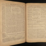 1880 HEBREW LAW Shulchan Aruch Yore De’ah Vilnius Lithuania Russia HUGE 3v SET