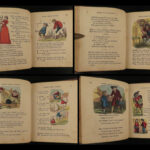 1869 Mother Goose’s Melodies Nursery Rhymes Children Jack and Jill Miss Muffett