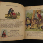 1869 Mother Goose’s Melodies Nursery Rhymes Children Jack and Jill Miss Muffett