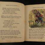 1869 Mother Goose’s Melodies Nursery Rhymes Children Jack and Jill Miss Muffett