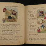 1869 Mother Goose’s Melodies Nursery Rhymes Children Jack and Jill Miss Muffett