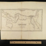 1830 Greek ATLAS Maps Travels of Anacharsis Greece Philosophy Persia Barthelemy