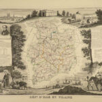 1846 1ed HUGE French ATLAS 43 MAPS Illustrated Victor Lefasseur ENORMOUS France