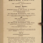 1818 BOTANY Linnaeus British Plants Withering Natural Science Flora 4v Botanical