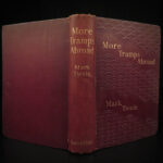1897 Mark Twain 1ed More Tramps Abroad Following the Equator Travelogue India