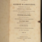 1833 Life of George Washington John Marshall President American Revolution War