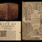 1624 ENGLISH Jerusalem Delivered Tasso CRUSADES Godfrey of Bouillon Edw Fairfax