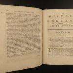 1759 David Hume History of England TUDOR Dynasty Henry VIII Queen Mary 2v SET