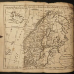 1792 Guthrie ATLAS & Geography 21 MAPS Illustrated Navigation America Asia India