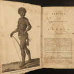 1791 AFRICA Voyages Vaillant Hottentot Ethnology Zoology Giraffe Illustrated 2v