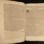 1581 FOLIO Loci Communes Medieval Greek Monk Melissa Orthodox Socrates Gessner