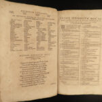 1581 FOLIO Loci Communes Medieval Greek Monk Melissa Orthodox Socrates Gessner