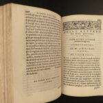 1561 Italian Renaissance Letters of Illustrious Men Caro Manuzio Sadoleto Giovio