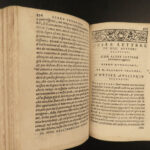1561 Italian Renaissance Letters of Illustrious Men Caro Manuzio Sadoleto Giovio