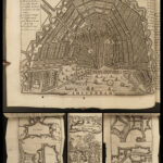 1699 RARE Holland DUTCH Parival MAPS Netherlands City Views Amsterdam Leiden