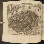 1699 RARE Holland DUTCH Parival MAPS Netherlands City Views Amsterdam Leiden