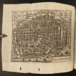 1699 RARE Holland DUTCH Parival MAPS Netherlands City Views Amsterdam Leiden