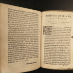 1548 Italian Renaissance Letters Pliny Petrarch Mirandola Ferrari Lodovico Dolce