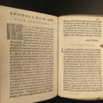 1548 Italian Renaissance Letters Pliny Petrarch Mirandola Ferrari Lodovico Dolce