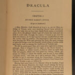 1930 DRACULA Bram Stoker Horror Gothic Occult Transylvania Vampires RARE