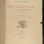 1891 1ed Famous French ART The Salon Steel Engravings Paintings Beaux-Arts HUGE
