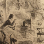 1853 Charles Dickens 1st/1st Bleak House H.K. Browne Phiz ART Illustrated Satire