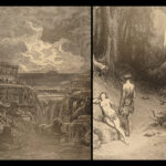 1884 John Milton Paradise Lost Gustave Dore Gallery Illustrated FOLIO Literature