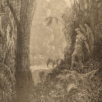 1884 John Milton Paradise Lost Gustave Dore Gallery Illustrated FOLIO Literature