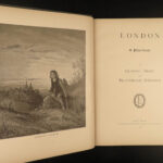 1890 LONDON A Pilgrimage Illustrated Gustave Dore PLATES English Poverty Folio