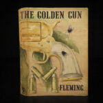 1965 1st ed JAMES BOND Man with the Golden Gun Ian Fleming Pistol NOVEL 007