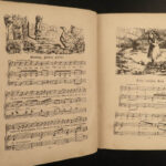1871 1ed Mother Goose Set to Music Humpty Dumpty Twinkle Little Star Jack n Jill