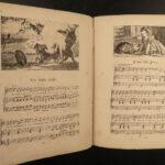 1871 1ed Mother Goose Set to Music Humpty Dumpty Twinkle Little Star Jack n Jill