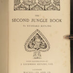 1895 The Second Jungle Book 1st ed Rudyard Kipling Childrens INDIA Mowgli
